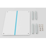 Rose 234 x 173 x 2mm Mounting Plate for use with ABS Mini Cabinet