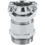 Lapp Skindicht PG 16 Cable Gland With Locknut, Nickel Plated Brass, IP68