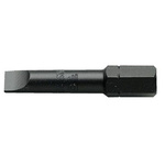 Facom Slotted Screwdriver Bit, 14 mm Tip