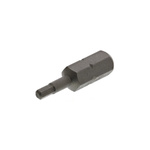 RS PRO Hexagon Screwdriver Bit, 2.5mm Tip, 1/4in Drive, 25mm Overall