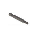 RS PRO Hexagon Hexagon Bit, 4 mm Tip, 1/4in Drive, 50mm Overall