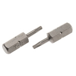 RS PRO Torx Torx Driver Bit Set, T8 mm Tip, 1/4in Drive, 25mm Overall