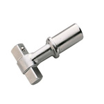 SAM Square Screwdriver Bit, 19 mm Tip, 3/4 in Drive, Round Drive, 85 mm Overall