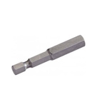 SAM Square Screwdriver Bit, 1/4 in Tip, 1/4 in Drive, Square Drive, 50 mm Overall