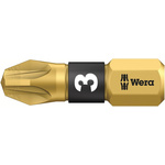 Wera Pozidriv Screwdriver Bit, PZ3 Tip