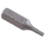 Facom Hexagon Screwdriver Bit, 2 mm Tip, 1/4 in Drive