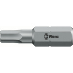 Wera Hexagon Screwdriver Bit, 1.5 mm Tip