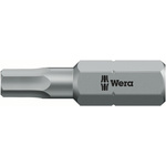 Wera Hexagon Screwdriver Bit, 7 mm Tip