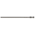 Wera Hexagon Screwdriver Bit, 4 mm Tip, 1/4 in Drive, Hexagon Drive, 152 mm Overall