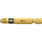 Wera Pozidriv Screwdriver Bit, PZ3 Tip