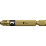 Wera Pozidriv Screwdriver Bit, PZ3 Tip