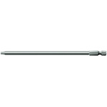Wera Torx Screwdriver Bit, T10 Tip, 152 mm Overall