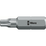 Wera Torx Screwdriver Bit, T20 Tip, 25 mm Overall