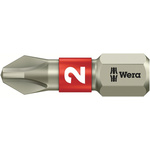 Wera Phillips Screwdriver Bit, PH2 Tip