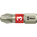 Wera Phillips Screwdriver Bit, PH3 Tip
