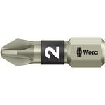 Wera Pozidriv Screwdriver Bit, PZ2 Tip