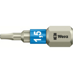 Wera Hexagon Screwdriver Bit, 1.5 mm Tip