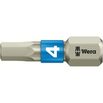 Wera Hexagon Screwdriver Bit, 4 mm Tip
