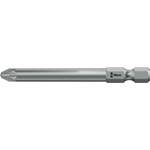 Wera Pozidriv Screwdriver Bit, PZ1 Tip, 70 mm Overall