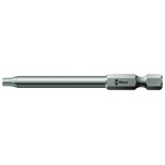 Wera Torx Screwdriver Bit, T30 Tip, 70 mm Overall