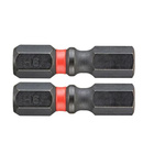Facom Hexagon Screwdriver Bit, 6 mm Tip