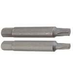 Facom Torx Torx Driver Bit Set, T40, T50 Tip, 1/4 in Drive, Hexagon Drive