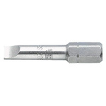 Facom Slotted Screwdriver Bit, 6.5 mm Tip