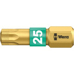 Wera Torx Torx Driver Bit, 25 mm Tip