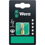 Wera Pozidriv Pozidriv Driver Bit, PZ1 Tip