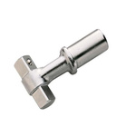 SAM Square Screwdriver Bit, 19 mm Tip, 3/4 in Drive, Round Drive, 154 mm Overall
