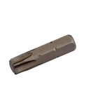 SAM Square Screwdriver Bit, 1/4 in Tip, 1/4 in Drive, Square Drive, 25 mm Overall