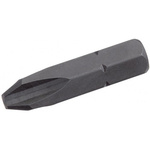 SAM Square Screwdriver Bit, 1/4 in Tip, 5/16 in Drive, Square Drive, 35 mm Overall