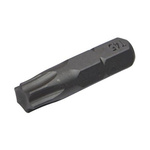 SAM Square Screwdriver Bit, 1/4 in Tip, 5/16 in Drive, Square Drive, 35 mm Overall
