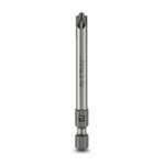 Phoenix Contact Plus Minus, Pozidriv, Slotted Screwdriver Bit, PZ2 Tip