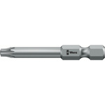 Wera Tamperproof Torx Screwdriver Bit, T40 Tip, 89 mm Overall