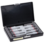 Facom Phillips; Slotted Precision Screwdriver Set, 8-Piece