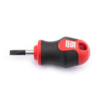 RS PRO Slotted Stubby Screwdriver, 4 x 0.8 mm Tip, 25 mm Blade, 85 mm Overall