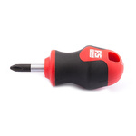 RS PRO Phillips Stubby Screwdriver, PH1 Tip, 25 mm Blade, 85 mm Overall