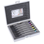 Facom Hexagon; Phillips Precision Screwdriver Set, 6-Piece