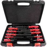 RS PRO Pozidriv; Slotted Screwdriver Set, 10-Piece