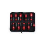 RS PRO Pozidriv; Slotted Screwdriver Set, 10-Piece