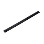 RS PRO Aluminium, Nylon Black Brush Strip, 50mm x 7.9 mm x 7.6mm