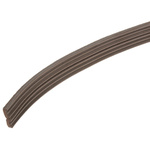 Stormguard Brown Draught Excluder, 10m x 9 mm x 4mm