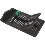 Wera Hexagon; Slotted; Phillips; Pozidriv; Spanner; Torx; Torq Set; Tri-Wing Interchangeable Screwdriver Set, 33-Piece