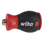 Wiha Tools Phillips; Slotted Interchangeable Stubby Screwdriver Set, 6-Piece