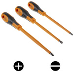 Bahco Phillips; Slotted Insulated Screwdriver Set, 6-Piece