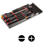 Facom Phillips; Slotted Screwdriver Set, 8-Piece