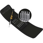 Wera Hexagon; Phillips; Slotted; Torx Interchangeable Precision Screwdriver Set, 11-Piece, ESD-Safe