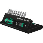 Wera Hexagon; Phillips; Pozidriv; Slotted; Torx Interchangeable Screwdriver Set, 11-Piece