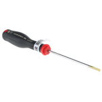 Facom Slotted Screwdriver, 3.5 x 0.6 mm Tip, 100 mm Blade, 203 mm Overall